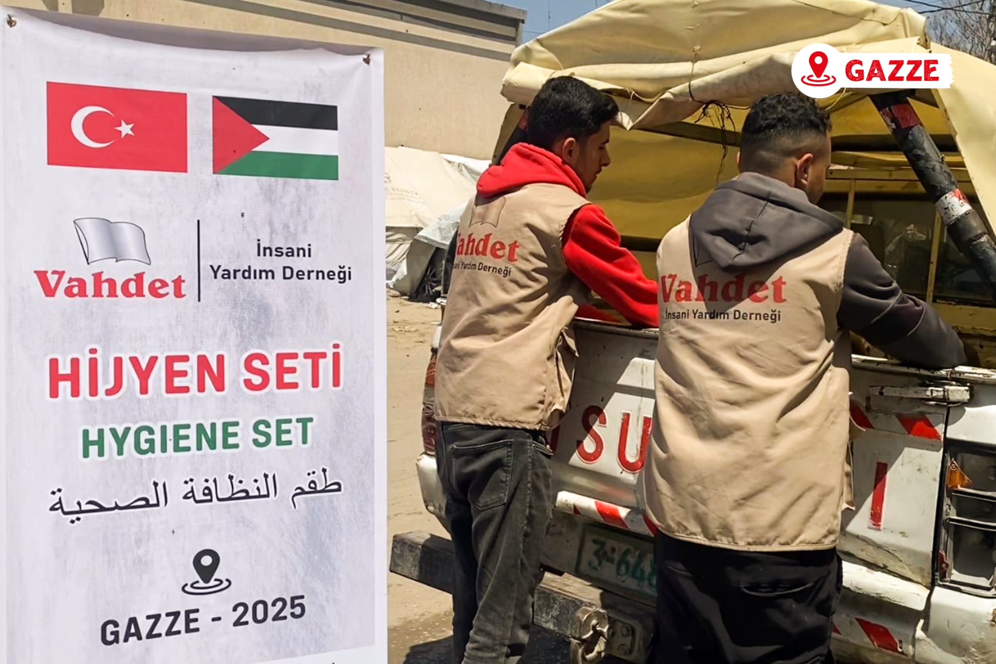 Hijyen Seti Dağıtımı - Gazze 2025